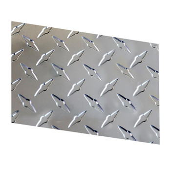 Lliurament ràpid Placa de diamant Patró decoratiu Full d'alumini a quadres de 6 mm de gruix per a la venda 