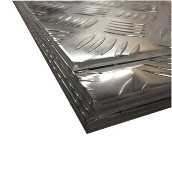 Xapa d'alumini perforada 1100 3003 Placa d'alumini hexagonal de 5 mm 
