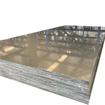 Placa de quadres d'alumini / alumini de cinc barres per al terra 