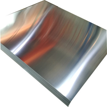 Placa de full d'alumini / aliatge d'alumini polit d'acabat de molí de CC A1050 1060 1100 3003 5005 5052 5083 6061 7075 